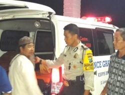 Bhabinkamtibmas Ledok Kulon R. Muhajirin Melaksanakan Tugasnya dengan Baik