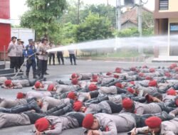Tradisi Pembaretan Sat Reskrim dan Sat Resnarkoba Polres Bojonegoro