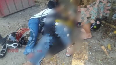 Kecelakaan Di Jalan Mulyoagung Pengendara Motor Scoopy Gadis Asal Tuban dilarikan ke Rumah Sakit