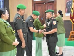 Jabatan Komandan Kodim 0813 Bojonegoro Resmi Berganti