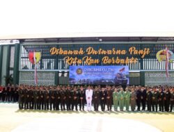 Kapolres Bojonegoro Hadiri Upacara HUT ke-80 TNI