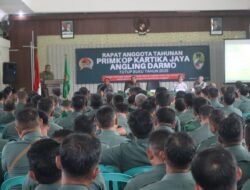 Primkop Kartika Jaya Angling Darmo Kodim Bojonegoro Gelar RAT Tutup Buku Tahun 2025