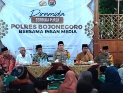 PIRAMIDA Polres Bojonegoro Dilengkapi Berbuka Puasa dan Santunan Anak Panti Asuhan Muhammadiyah