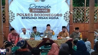 PIRAMIDA Polres Bojonegoro Dilengkapi Berbuka Puasa dan Santunan Anak Panti Asuhan Muhammadiyah