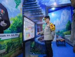 AKBP Afrian Satya Permadi Lakukan Cek Pos Pelayanan Tinjau Panel Data Operasi Langsung 