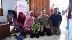 Kapolres Bojonegoro Gerak Cepat Membantu Perkembangan Dafa, Bocah Kelas 3 SDN Growok dengan Memberikan Sebuah Laptop