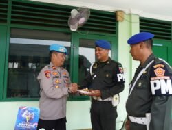 Kapolres Bojonegoro AKBP Afrian Satya Permadi Berikan Kejutan dan Ucapan Selamat kepada Subdenpom V/2-1 
