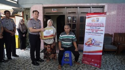 Eratkan Ikatan Kekeluargaan, Kapolres Bojonegoro Anjangsana ke Purnawirawan