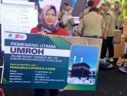 Semarak HUT Koperasi ke-79, 20 Ribu Peserta Padati Jalan Santai di Pasar Wisata Bojonegoro